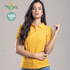 Pikeepaita Women Colour Polo Shirt "keya" WPS180, keltainen lisäkuva 1